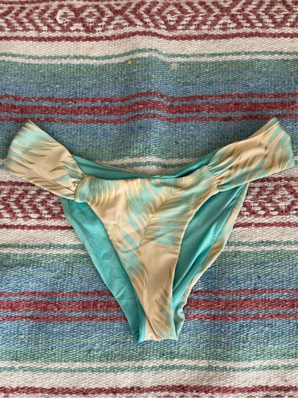 Beach Bunny Aqua Palm Bikini M/L - Picture 11 of 12